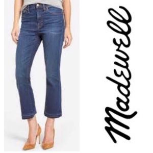 Madewell Cali Demi-boot with drop hem 28